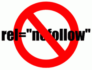 código nofollow, no follow en los enlaces